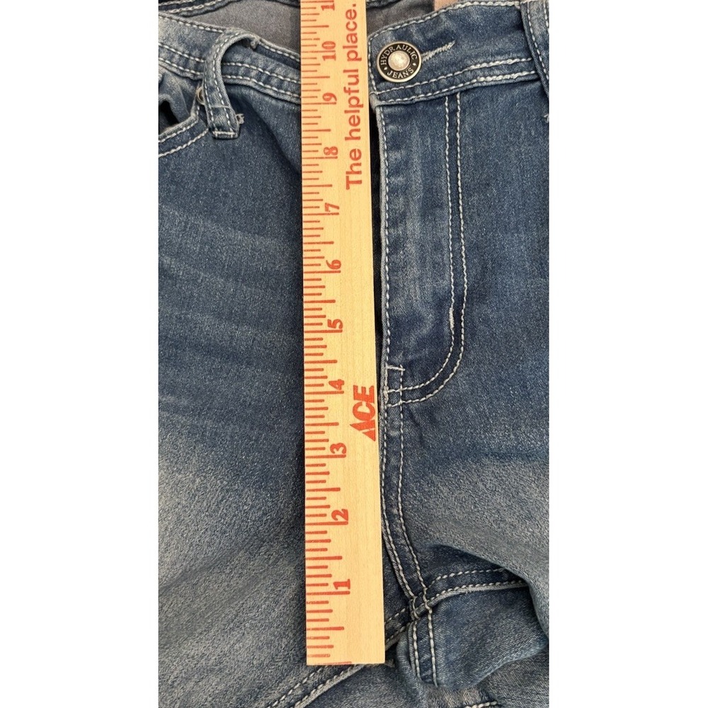 Hydraulic Jeans Womens 12 Nolita Embroidered Embellished Denim Umbre‎ Blue - Picture 7 of 10